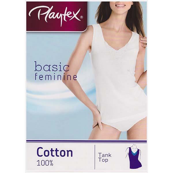PLAYTEX BASIC FEMININE P4750 S/L BIANCO TG.S