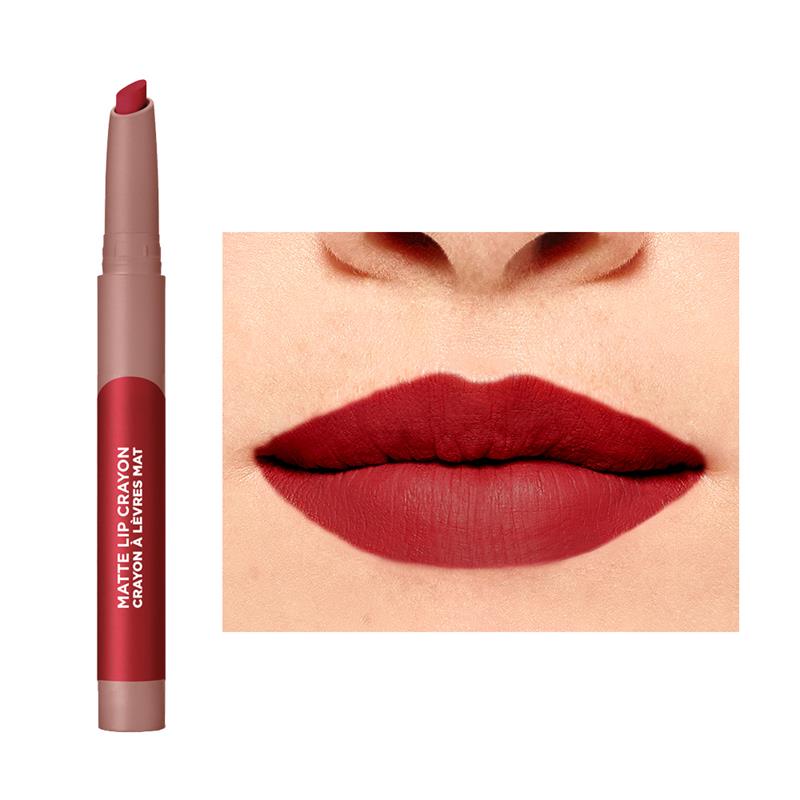 L'OREAL INFALLIBLE MATTE LIP LES CRAYON 113 BRULEE EVERYDAY