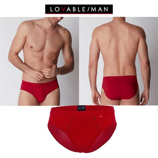 LOVABLE MAN SOLID L0APW S ROSSO TG.5