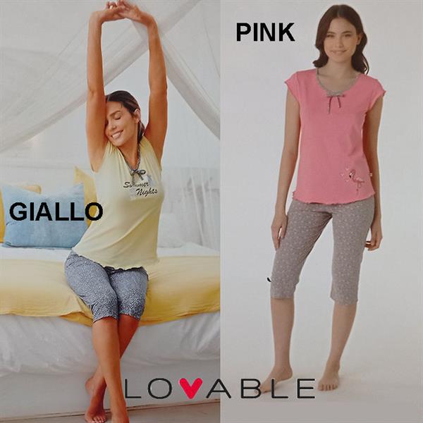 LOVABLE PIG/A DONNA PINOCCHETTO M/C L0CPW PINK TG.2/S