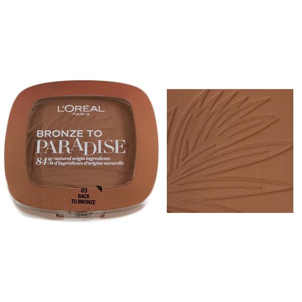 L'OREAL BRONZE TO PARADISE 03 BACK TO BRONZE 9gr